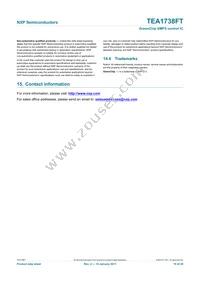 TEA1738FT/N1 Datasheet Page 19