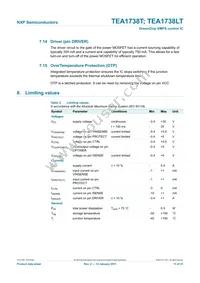 TEA1738LT/N1 Datasheet Page 11