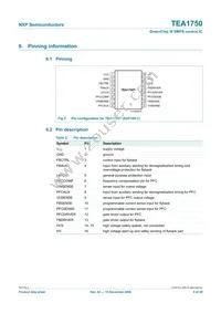 TEA1750T/N1 Datasheet Page 4