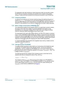 TEA1750T/N1 Datasheet Page 9