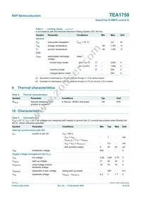 TEA1750T/N1 Datasheet Page 19