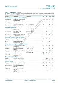 TEA1750T/N1 Datasheet Page 22