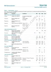 TEA1750T/N1 Datasheet Page 23