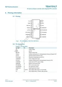 TEA1751LT/N1 Datasheet Page 5