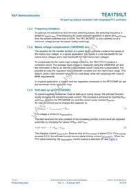 TEA1751LT/N1 Datasheet Page 10