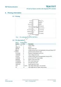 TEA1751T/N1 Datasheet Page 5