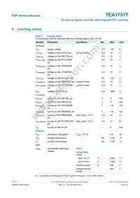 TEA1751T/N1 Datasheet Page 20