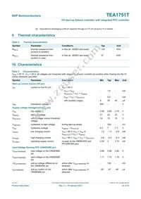 TEA1751T/N1 Datasheet Page 21