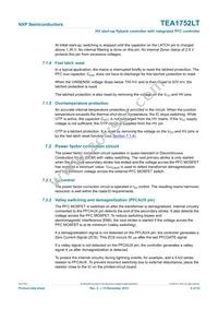 TEA1752LT/N1 Datasheet Page 9