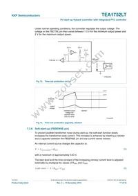 TEA1752LT/N1 Datasheet Page 17