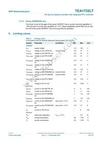 TEA1752LT/N1 Datasheet Page 20