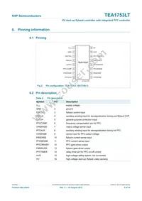TEA1753LT/N1 Datasheet Page 5