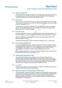 TEA1753LT/N1 Datasheet Page 9