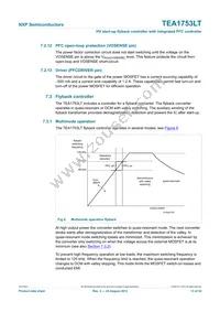 TEA1753LT/N1 Datasheet Page 13