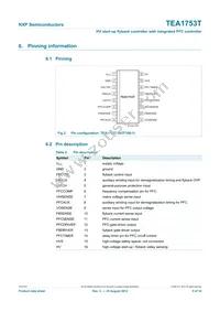 TEA1753T/N1 Datasheet Page 5