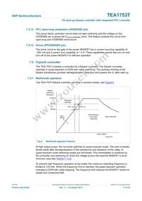 TEA1753T/N1 Datasheet Page 13