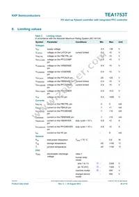 TEA1753T/N1 Datasheet Page 20