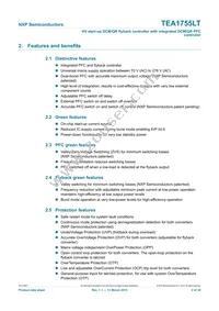 TEA1755LT/1Y Datasheet Page 2