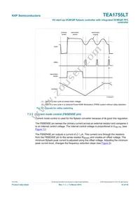 TEA1755LT/1Y Datasheet Page 15