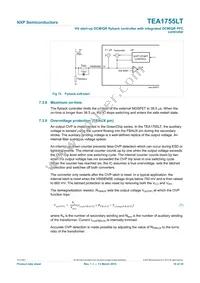 TEA1755LT/1Y Datasheet Page 19