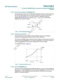 TEA1755LT/1Y Datasheet Page 20