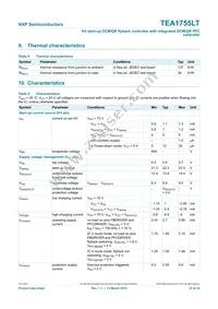 TEA1755LT/1Y Datasheet Page 22