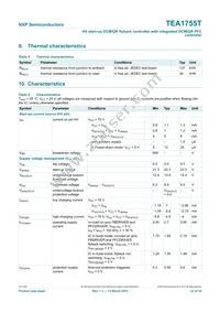 TEA1755T/1 Datasheet Page 22