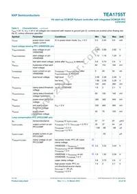 TEA1755T/1 Datasheet Page 23