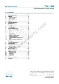 TEA1762T/N2 Datasheet Page 15