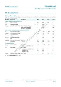 TEA1791AT/N1 Datasheet Page 6