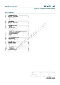 TEA1791AT/N1 Datasheet Page 13