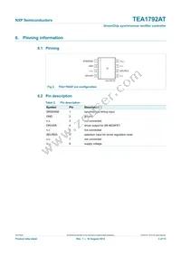 TEA1792AT/1 Datasheet Page 3