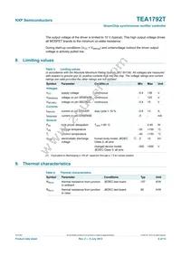 TEA1792T/N1 Datasheet Page 6