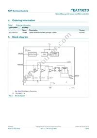 TEA1792TS/1 Datasheet Page 2