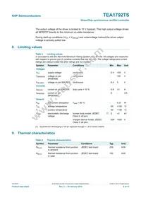 TEA1792TS/1 Datasheet Page 6