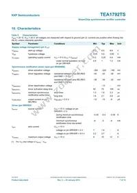 TEA1792TS/1 Datasheet Page 7