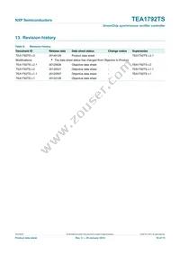 TEA1792TS/1 Datasheet Page 10