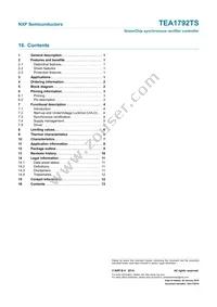 TEA1792TS/1 Datasheet Page 13