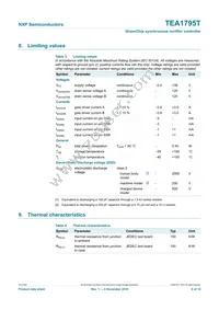 TEA1795T/N1 Datasheet Page 6