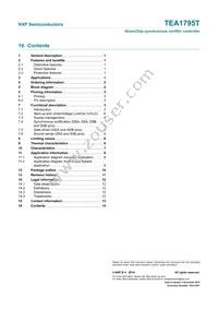 TEA1795T/N1 Datasheet Page 14