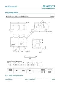 TEA1833TS/1X Datasheet Page 20