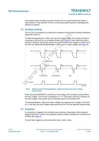 TEA18361LT/1J Datasheet Page 9