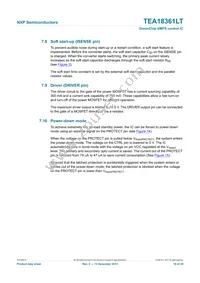 TEA18361LT/1J Datasheet Page 16