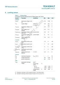 TEA18361LT/1J Datasheet Page 18