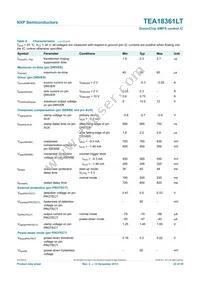 TEA18361LT/1J Datasheet Page 22