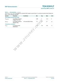 TEA18361LT/1J Datasheet Page 23