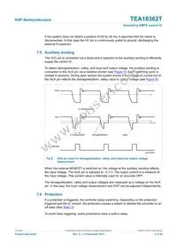 TEA18362T/1J Datasheet Page 9