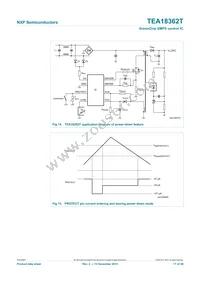 TEA18362T/1J Datasheet Page 17