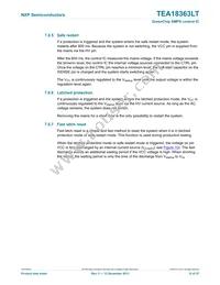 TEA18363LT/1J Datasheet Page 12