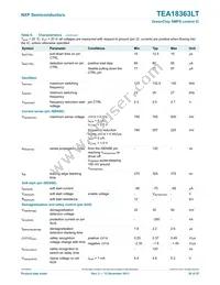 TEA18363LT/1J Datasheet Page 20